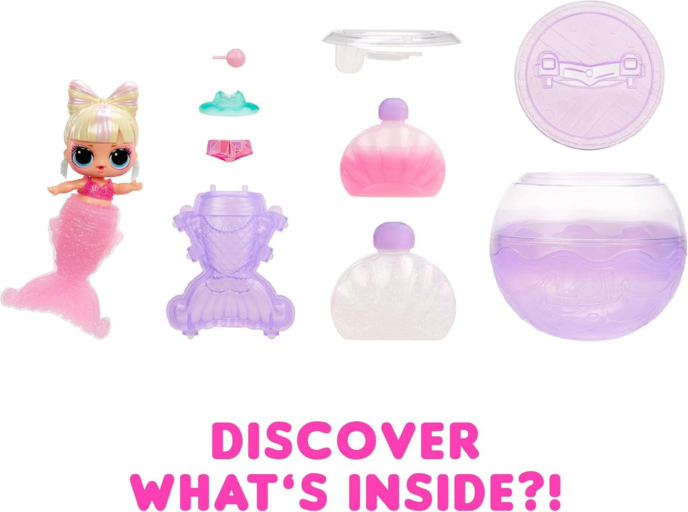 L.O.L. Overraskelse! Mermaids Tots - Moderigtige minidukker med farveskiftende haler - Velegnet til samlere, piger og drenge fra 4 år og opefter Naty Shop-dukker