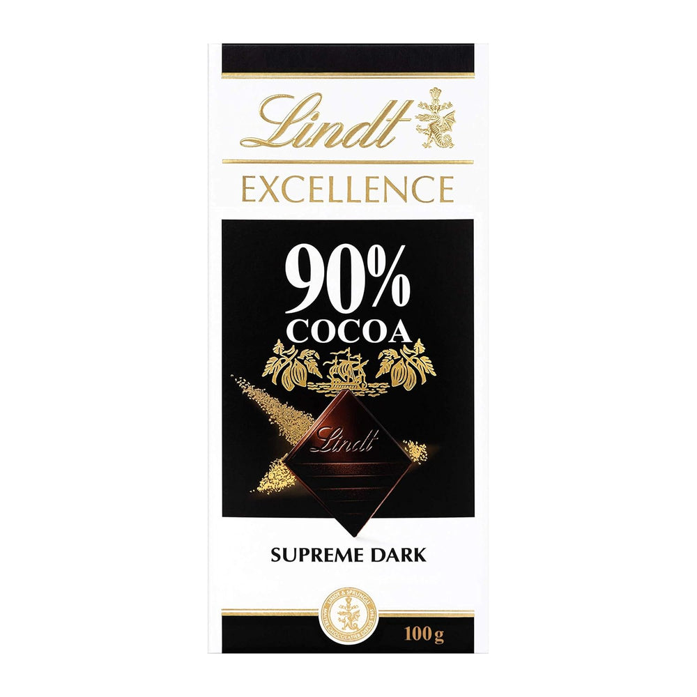 Lindt Chokolade | Bar EXCELLENCE 85% kakao | 100 g | Ekstra mørk chokolade | Vegansk chokoladebar