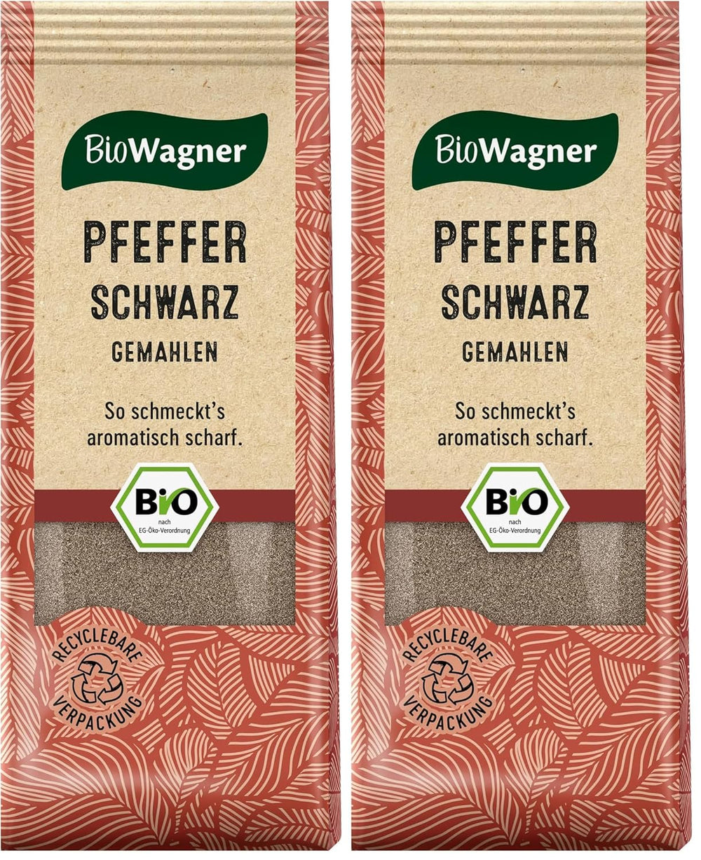 BioWagner - Bio Wachholderbeeren | ideel til Wild, Sauerbraten eller Sauerkraut | naturbelassene Bio-Zutaten | genanvendelig emballage | 30 g
