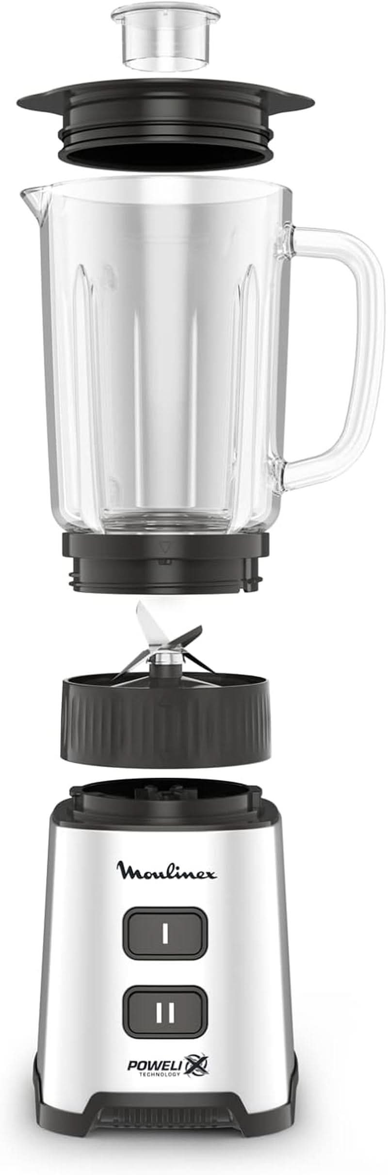 Blender Pulseo LM17GD, 400 W, 4 knive, 700 Ml, Bærbar beholder 600 Ml Kitchen Naty Shop