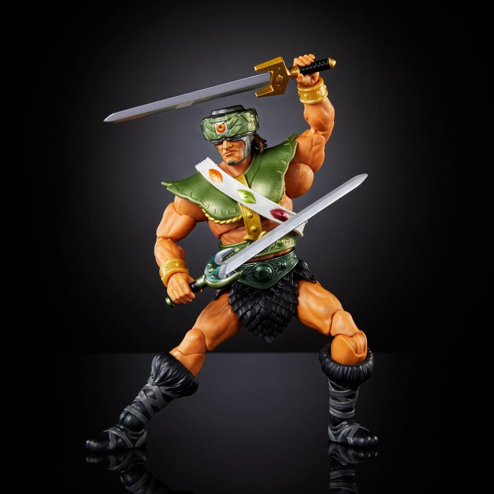 Masters of the Universe Masterverse Ny Eternia Tri-Klops Action Figur Deluxe samlerfigur med 30 Move Points og tilbehør Motu Toy HYC52 Action Figurer Naty Shop