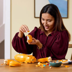 Lego Ç€ Disney Simba, den unge løvernes konge, byggelegetøj til samling med kreative dyrefigurer, afslappende aktivitet for voksne, gaveide til kvinder 43247 Byggesæt Besuche den LEGO-Store