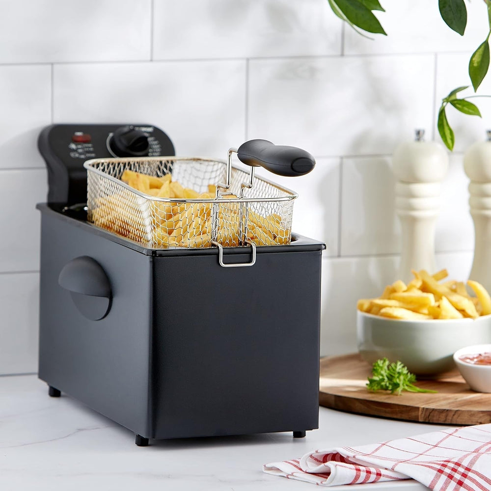 Bestron oliefrituregryde med koldzoneteknologi, 3,5 liter, 2000 watt Hvidevarer Naty Shop