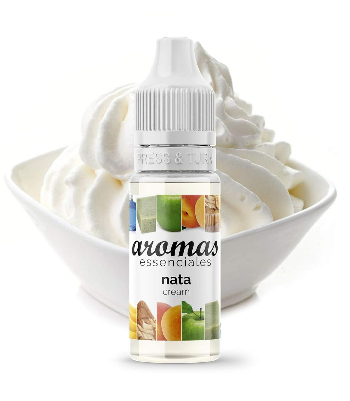 Koncentreret flødesmag - 10 ml Aromas Naty Shop 10 Ml
