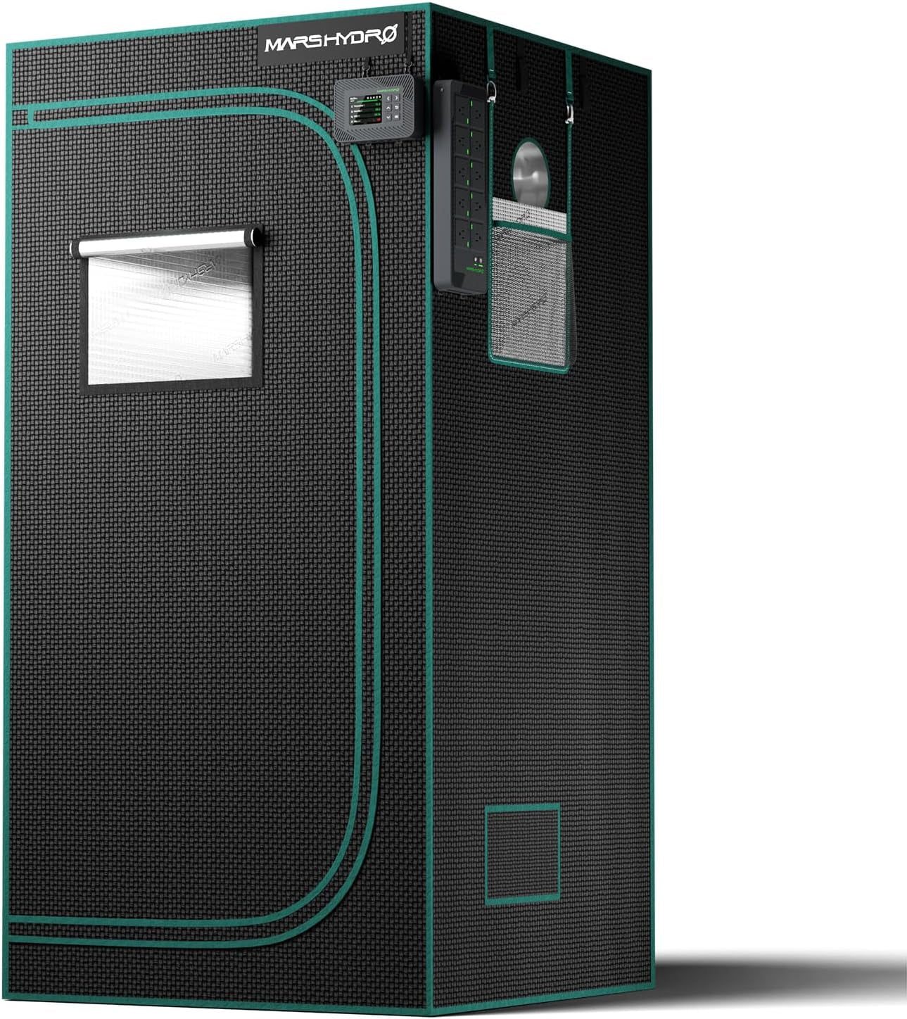 MARS HYDRO Grow Telt 60x60x140cm, Indendørs Grow Telt, Reflekterende Mylar Grow Telte til Hydroponics, Aftagelig bundbakke til plantedyrkningsplads