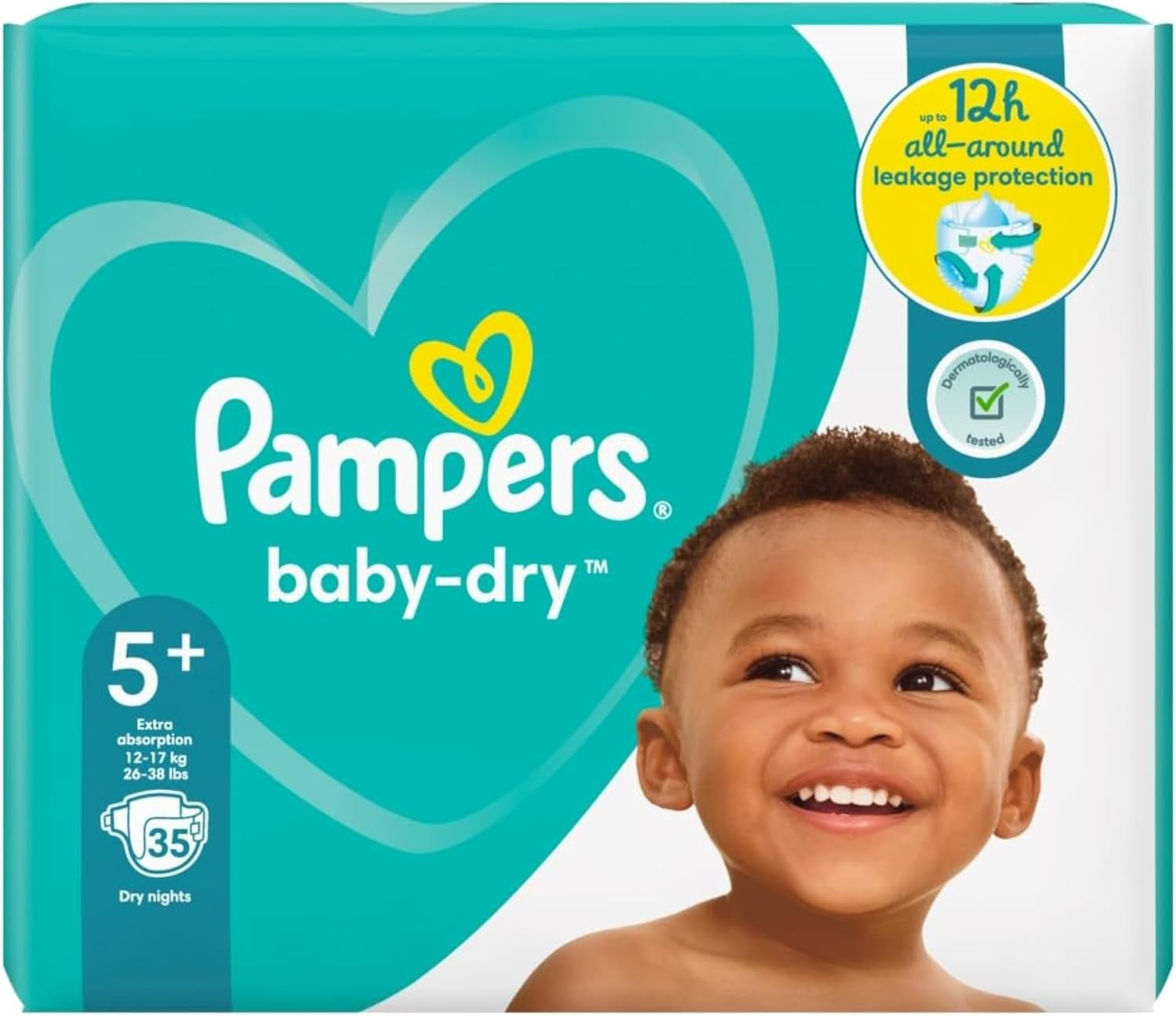 Bleer Pampers 81657566 Baby-Dry Bukser, hvide