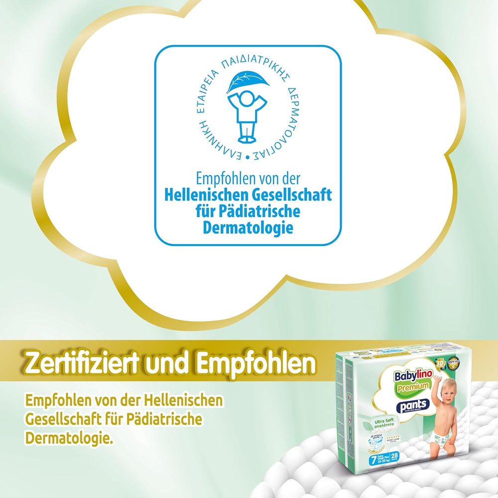 Premium bukser, størrelse 7, Ultra Soft Filter, XL Plus (15-25 kg), 28 stk.