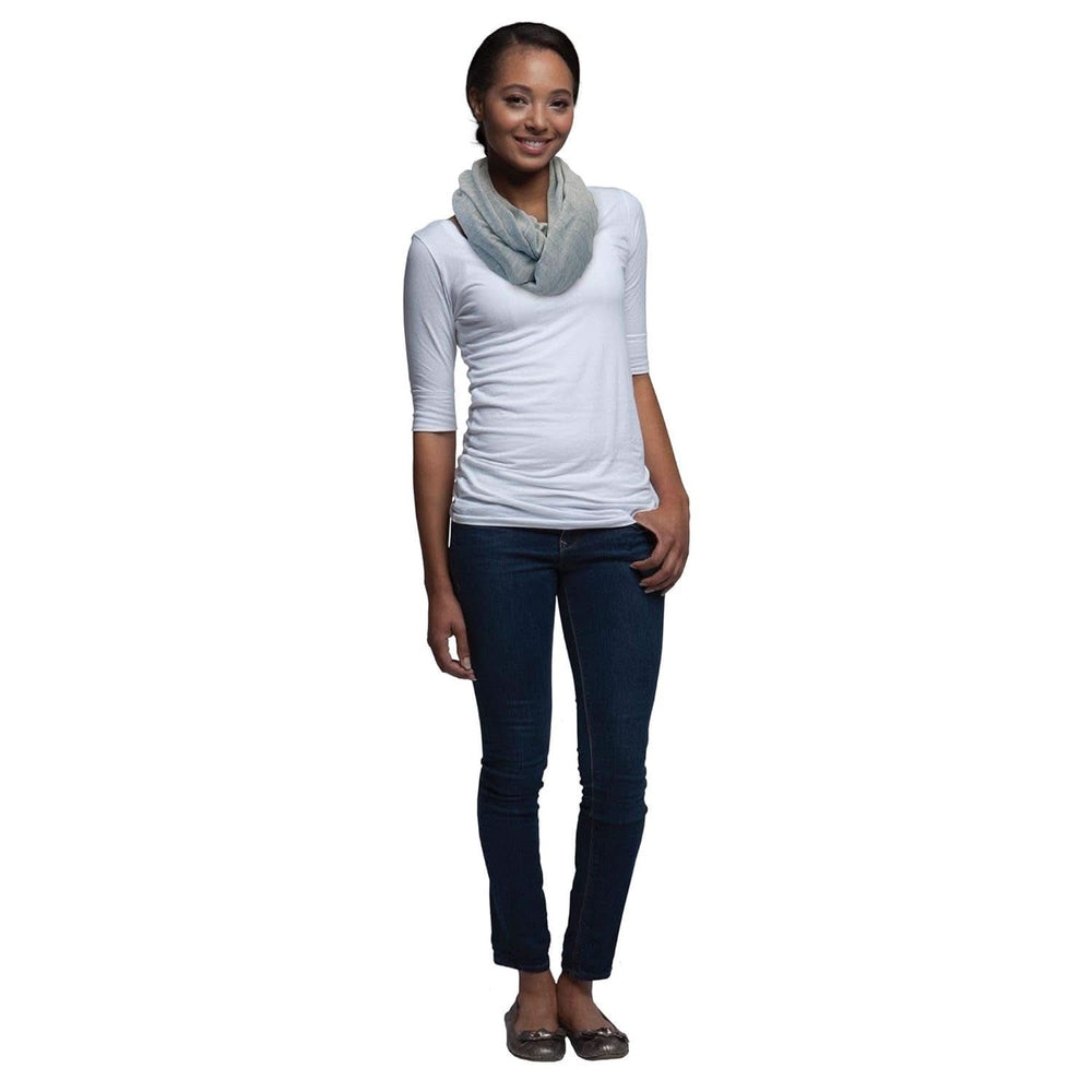 Chicco - Boppy Infinity ammetørklæde 17 Cm grå Tilbehør Mad og Amning Bebe Naty Shop