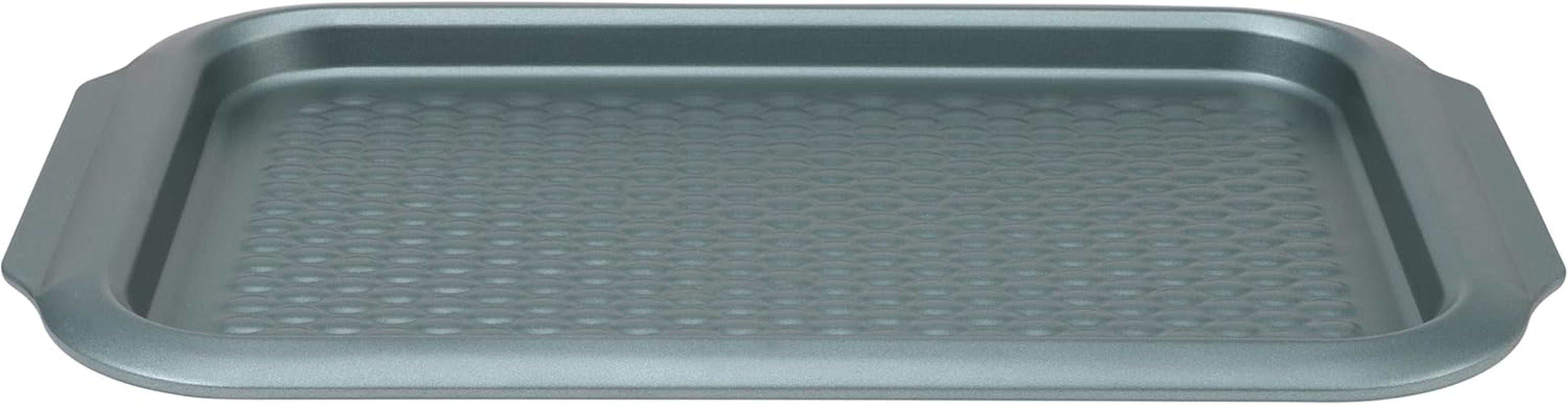 Progress BW09819G2EU7 Shimmer Kollektion, Runde Backform Aus Kohlenstoffstahl Mit Antihaftbeschichtung, Ideal Für Pies, Kuchen, Torten Und Quiches, 28 Cm, Grün Matrite si tavi pentru copt Naty Shop 39Cm Backblech