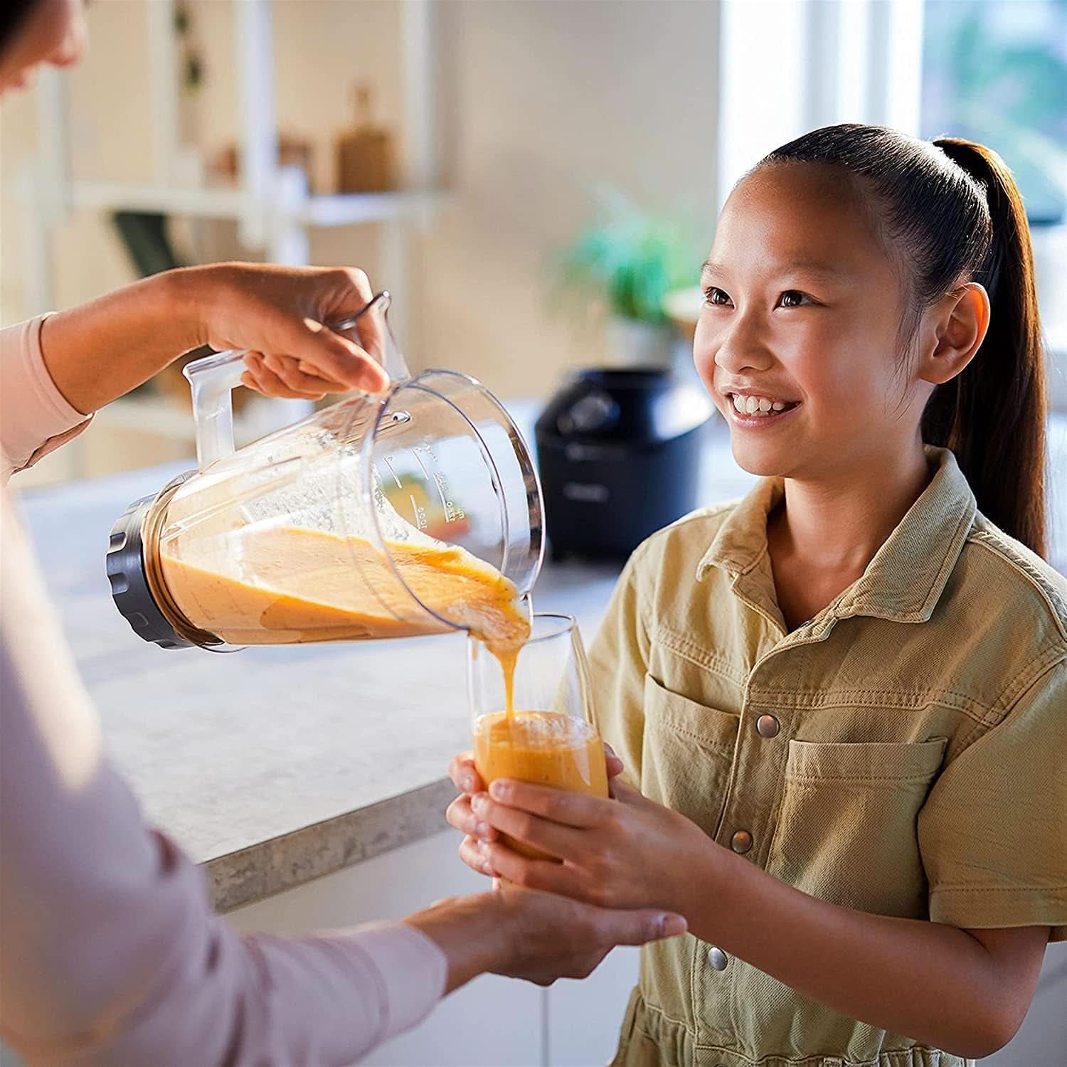 Philips Standmixer Og Smoothie Maker – 600W, 2-Liter-Becher, Homeid-App, 2 Geschwindigkeitsstufen + Impulsfunktion, Problend, Ice-Crush-Funktion (HR2291/41) Køkken Naty Shop