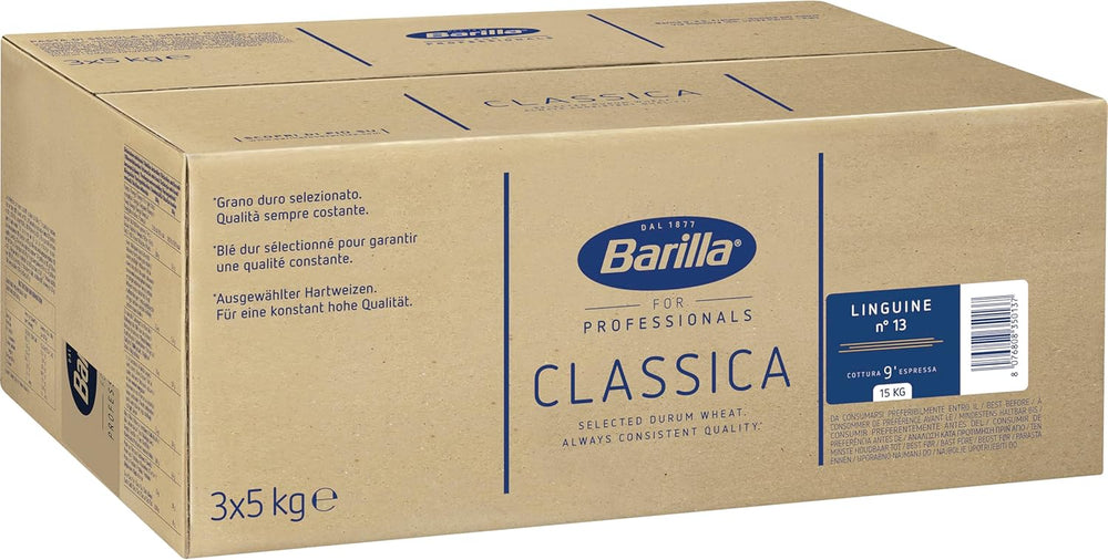 Barilla Durum Hvede Pasta Bavette nr. 13 – 5 kg