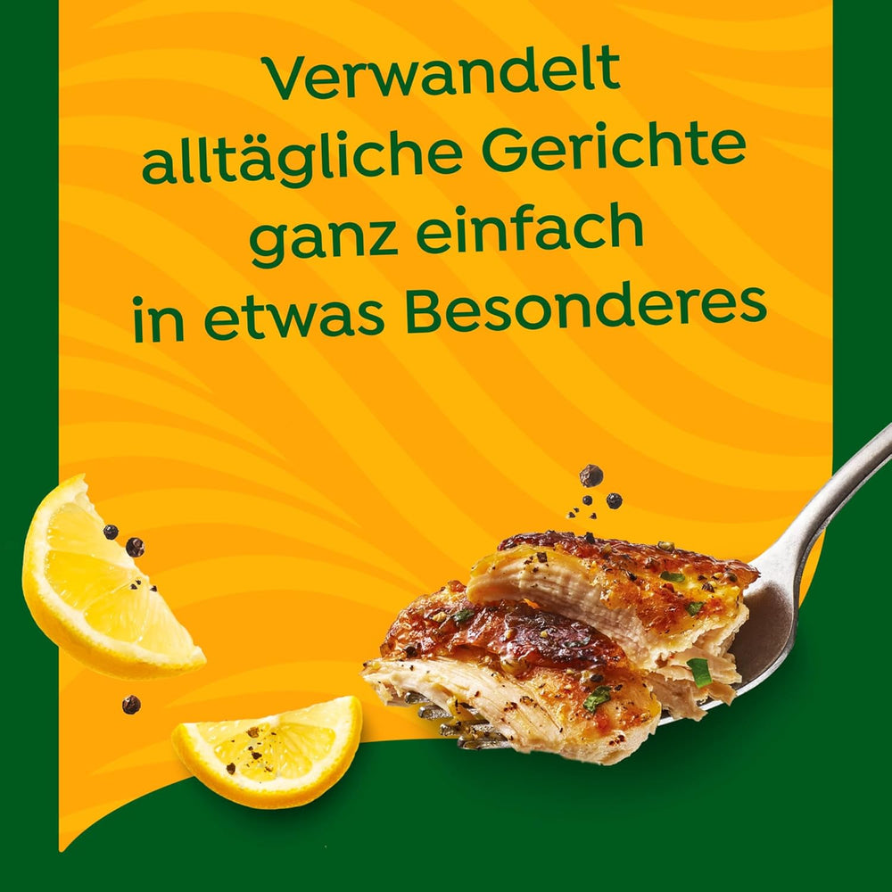 Knorr Schnell gewürzt Kochpaste Gebratenes Hühnchen, Zitrone & Pfeffer einfach & schnell für ene besonders intensiveven, geballten Gesmack 165 g