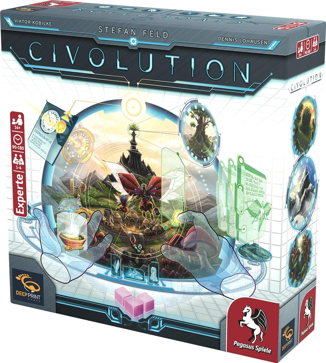 Pegasus Games 57822G Civolution (Deep Print Games), Multicolor
