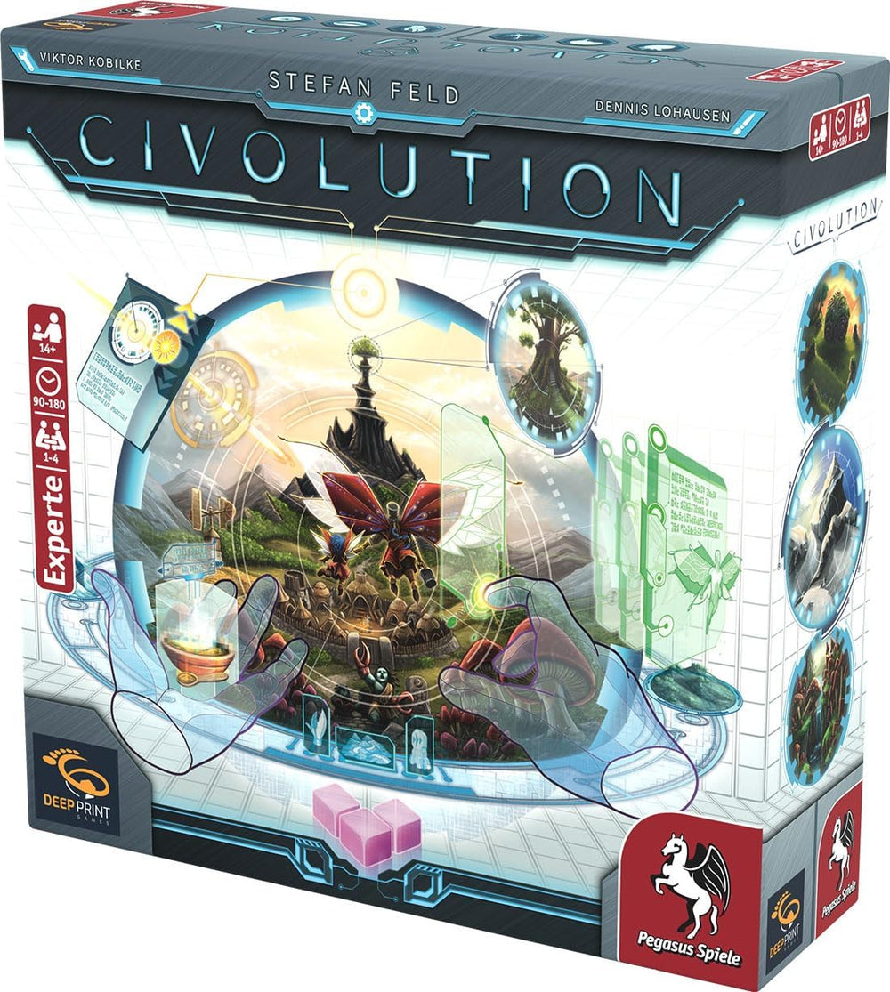Pegasus Games 57822G Civolution (Deep Print Games), Multicolor