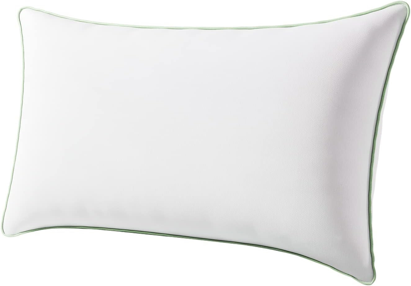 Novilla Pillow 65X65 Set de 2, 2800G (1400Gx2) Pernă reglabilă în înălțime Pernă pătrată de dormit Pernă albă de pat cu zip față de pernă lavabilă Perne standard Naty Shop Seria 10 40X80Cm (1 bucată)