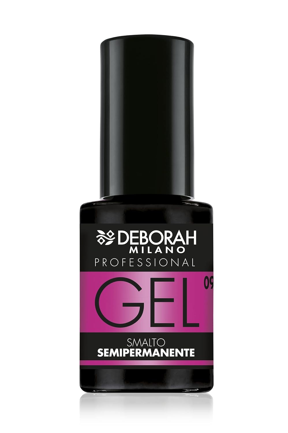 Milano Professional semi-permanent neglelak, nr. 21 Bourgogne, volumengivende effekt, langtidsholdbar, til intense og blanke negle, 4,5 ml