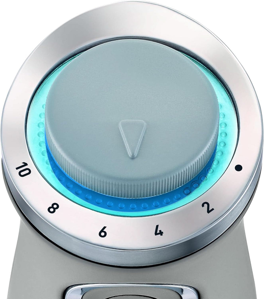 Quick Chef Quickchef – Stabmixer Mit 3 Zubehör, Edelstahl, 10 Geschwindigkeiten, 1000 W Mama si Copilul Naty Shop