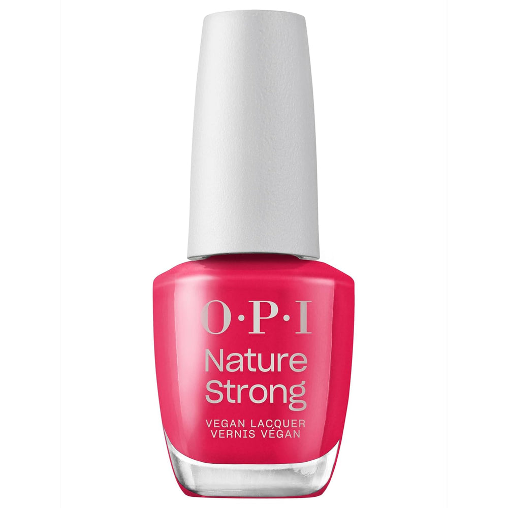 OPI Nature Strong Berry Pickin' Season - Rød neglelak - Intens glans og 7 dages hold | Langtidsholdbar farve til dine negle | 15 ml