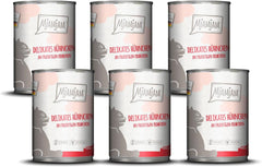 MjAMjAM – Hrană umedă premium pentru pisici - pui delicat cu căpșuni fructate 400g, pachet de 6 (6 x 400g), naturală cu carne suplimentară