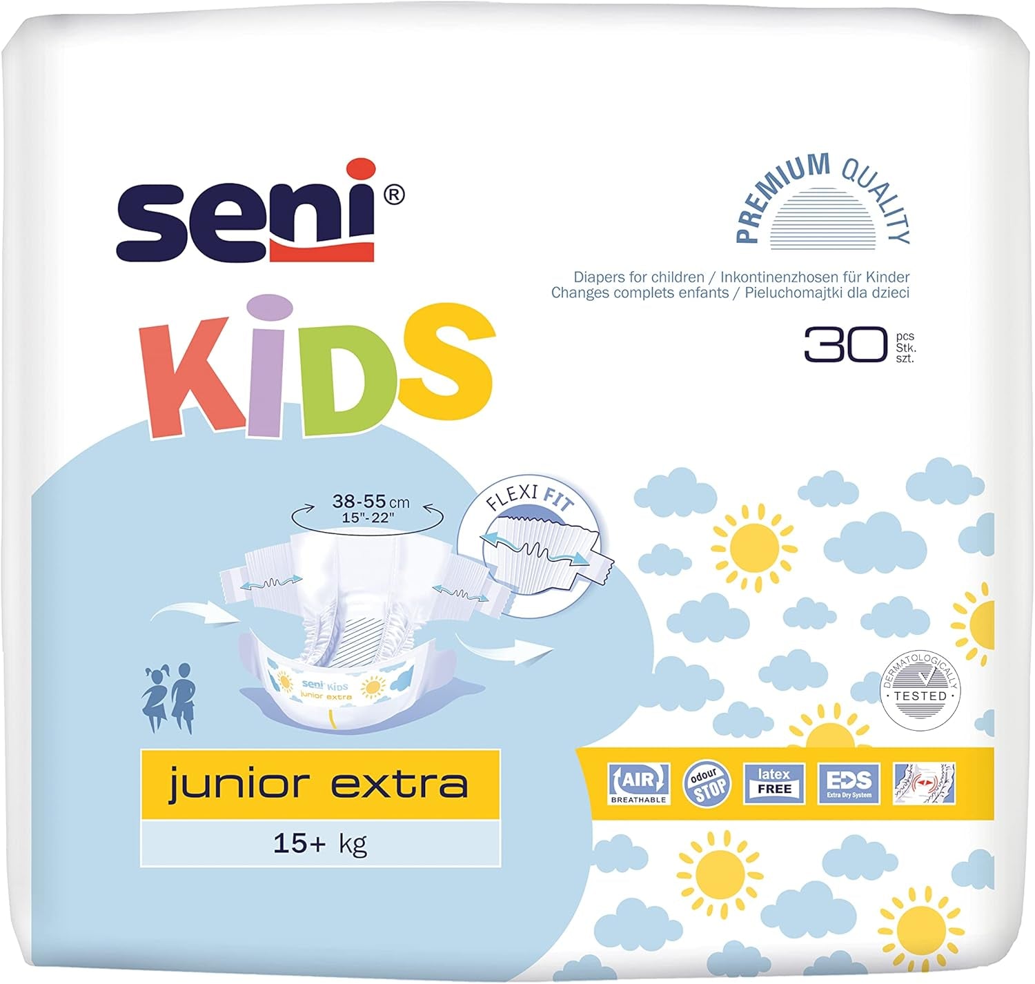 Seni Kids Junior Extra 16-30 kg (1x30 stk.)
