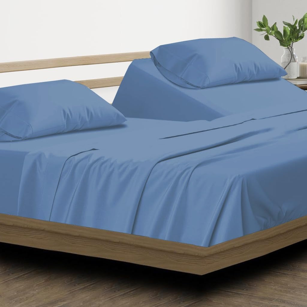 Pernă Silentnight Deep Sleep Perne standard Naty Shop Albastru mediu 34" Top Split King