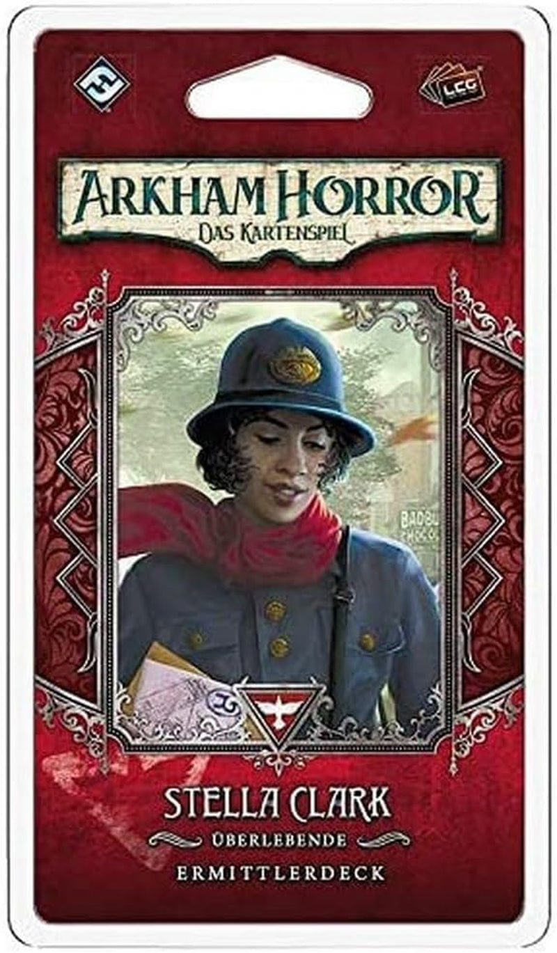 Fantasy Flight Games, Arkham Horror: LCG, Core Game, Expert Game, Card Game, 1-4 spillere, i alderen 14+, 45+ minutter, tysk, flerfarvet, farverigt