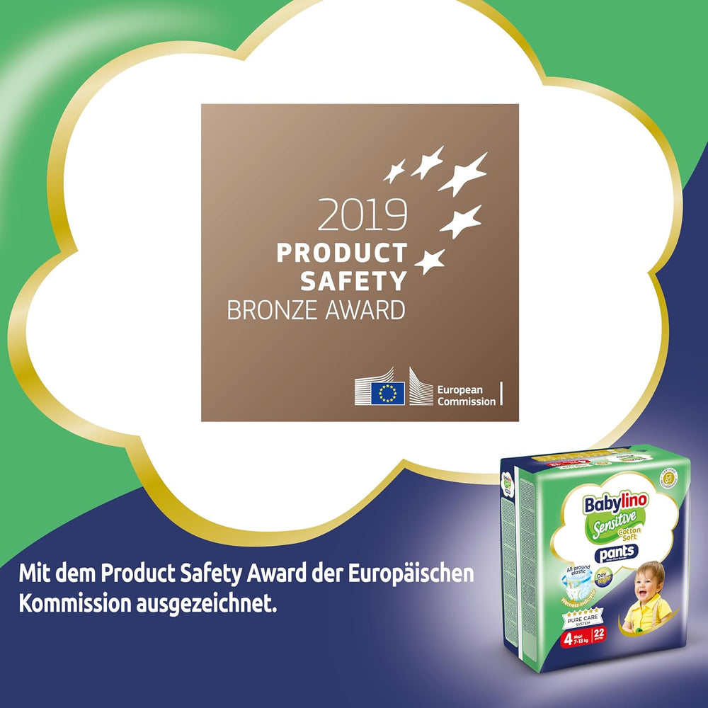 Bleer Sensitive Cotton Soft, str. 4, Bukser Maxi (7-13 kg), 22 stk.