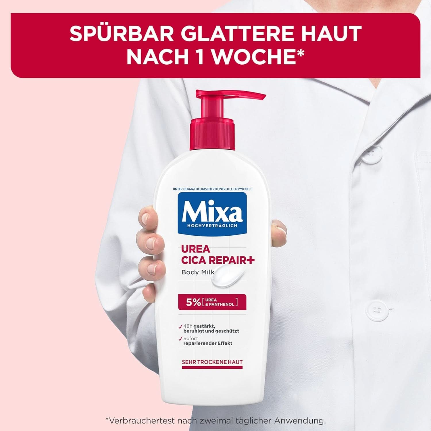 Mixa Urea Cica Body Lotion, Loțiune de corp calmantă și protectoare, 250 ml Cosmetice si Infrumusetare Naty Shop
