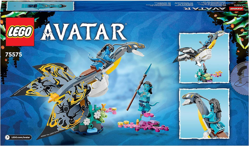 LEGO Avatar Opdagelsen af Ilu Vandsti byggelegetøj med undervandsfigur Pandora Collection Sæt til børn og filmfans fra 8 år og opefter 75575 Byggesæt Besuche den LEGO-Store