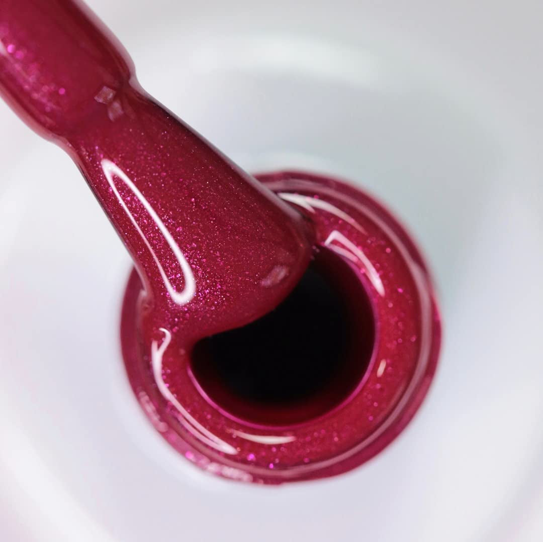 UV neglelak alessandro Striplac Elegant Ruby - Delikat og langtidsholdbar - Nem fjernelse takket være peel-off fjernelsesteknologi - Vegansk og grusomhedsfri - 8 ml