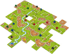 Hans im Glück, UNbox Now, Carcassonne V3.0, Kernespil, Familiespil, Årets spil 2001, 2-5 spillere, 7 år og ældre, 35 minutters spilletid, tysk
