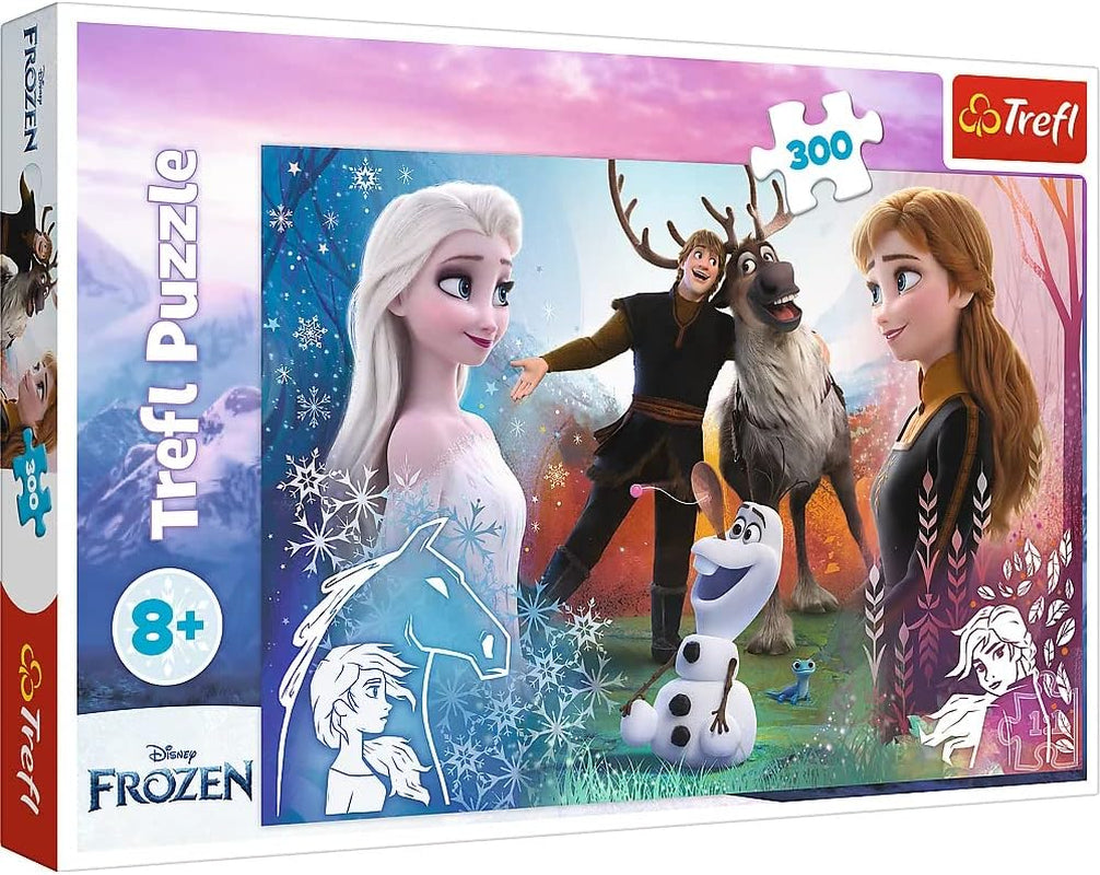 Trefl, Puzzle, Magical Time, Disney Frozen 2, 300 piese, Pentru copii peste 8 ani Puzzle Naty Shop Titlu implicit