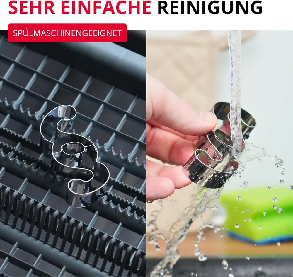 Formă de biscuiți Westmark în formă de paragraf – Forme de biscuiți din oțel inoxidabil pentru avocați și profesioniști din domeniul juridic – Formă precisă pentru aluat, brânză, legume și decorațiuni pentru petreceri, 8 cm