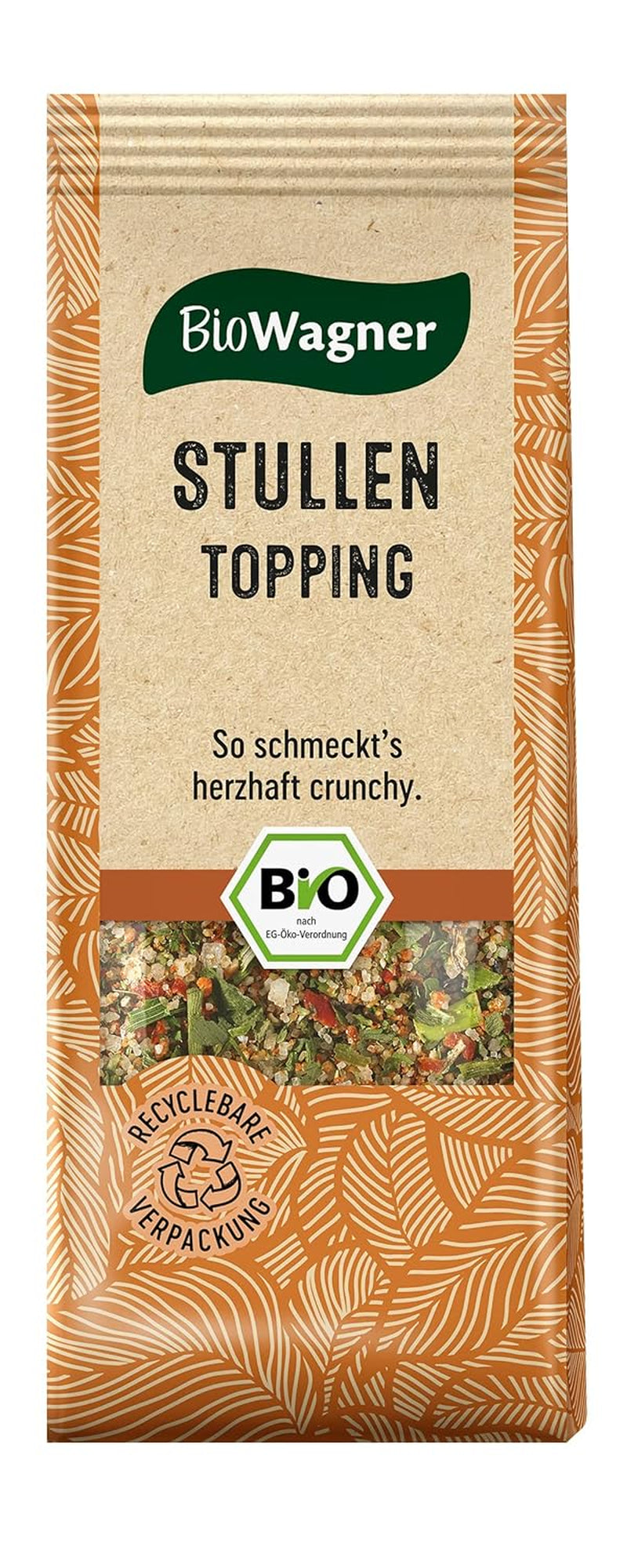 BioWagner - Bio Ras el Hanout, Gewürzmischung für orientalische und arabische Gerichte, ideel til Couscous, Tajine eller Hummus, naturbelagte Bio-Zutaten, genanvendelig Verpackung, 50 g