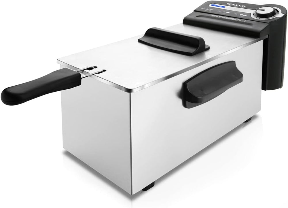 Taurus Professional 2 plus - Oliefrituregryde, 2 liter, 1700 W, 18/8 rustfrit stål Hvidevarer Naty Shop 4L