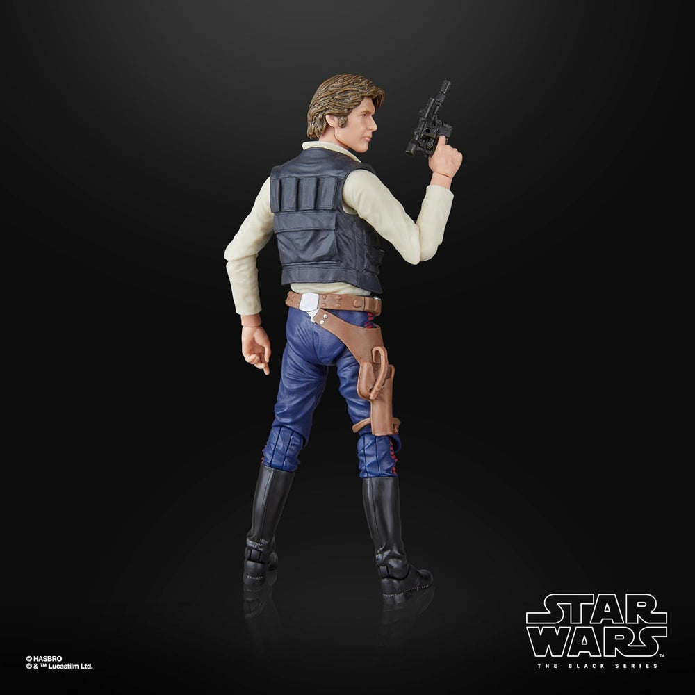 Star Wars The Black Series Han Solo, Star Wars: A Hope Premium Collectible Action Figur (15 cm) Actionfigurer Naty Shop