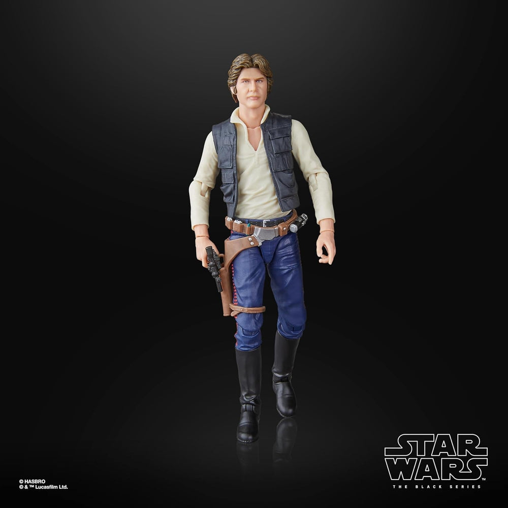 Star Wars The Black Series Han Solo, Star Wars: A Hope Premium Collectible Action Figur (15 cm) Actionfigurer Naty Shop