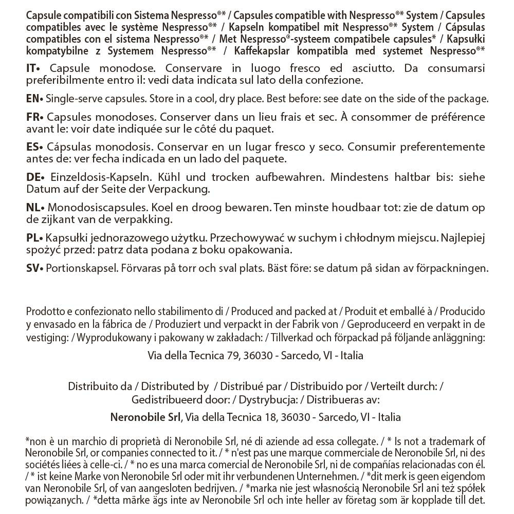 - Ingwer - Kapselmaschinen - ausschließlich kompatibel mit NESPRESSO - 40 caps