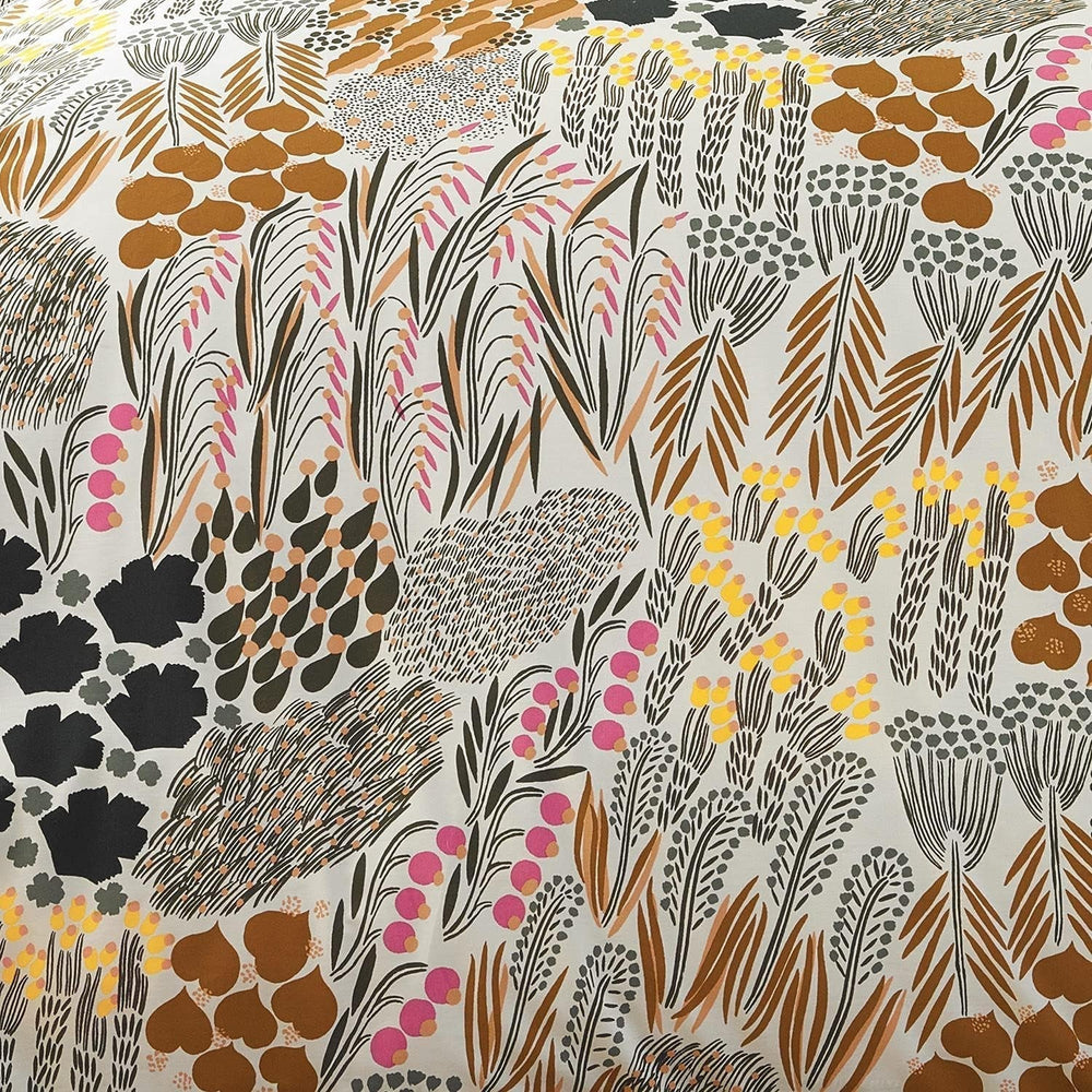 MARIMEKKO Queen Sengesæt, Bomuld Percale Sengetøj med matchende pudebetræk, Husindretning året rundt (Pieni Letto, Multicolor, Queen Size Seng) Naty Shop dyner og dyner