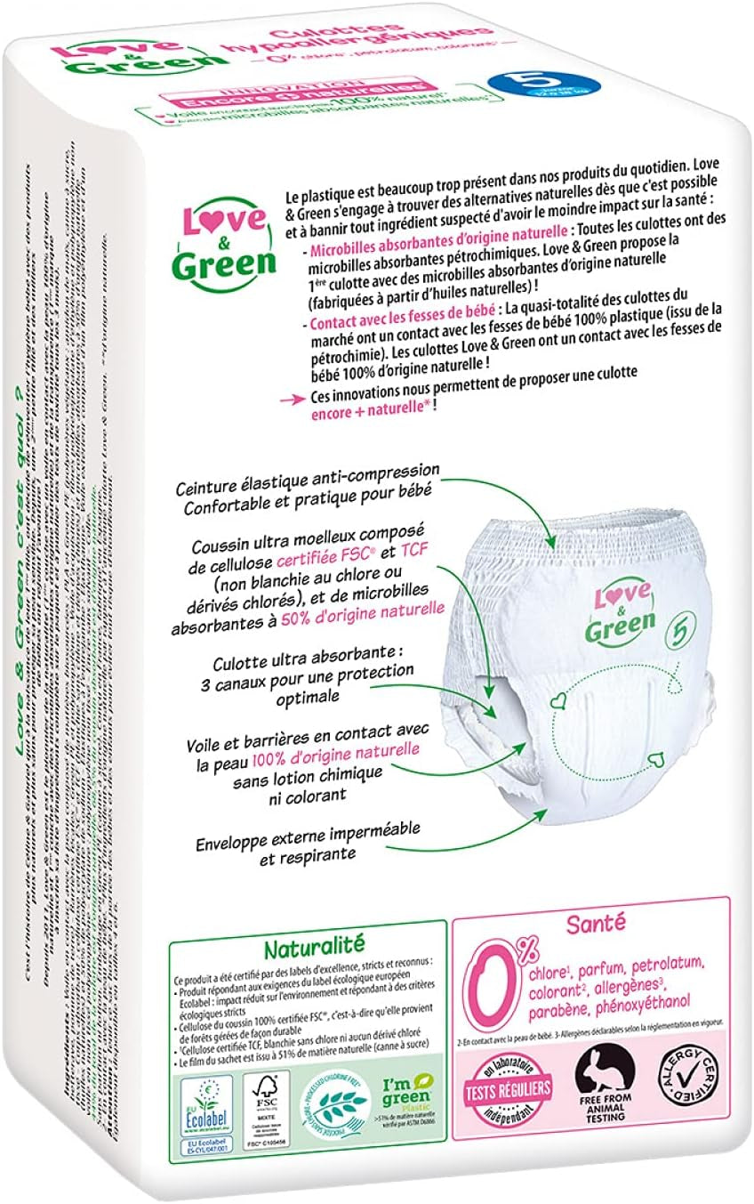 Hypoallergene bleer, str. 5, 1 pakke - 18 stk