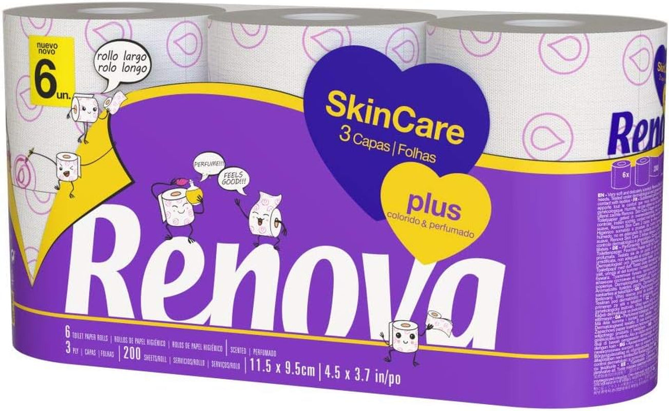 FORNOR RENOVA 67125 RENOVA HÂRTIE IGIENICĂ PARFUMATĂ SKINCARE
