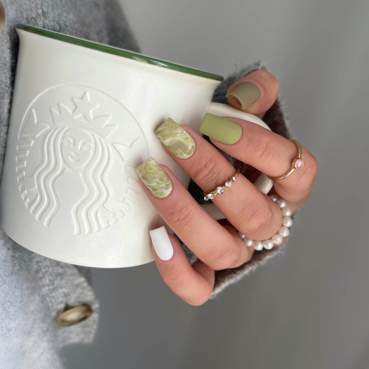 Neglelak Semilac UV 659 Matcha Latte 7 ml