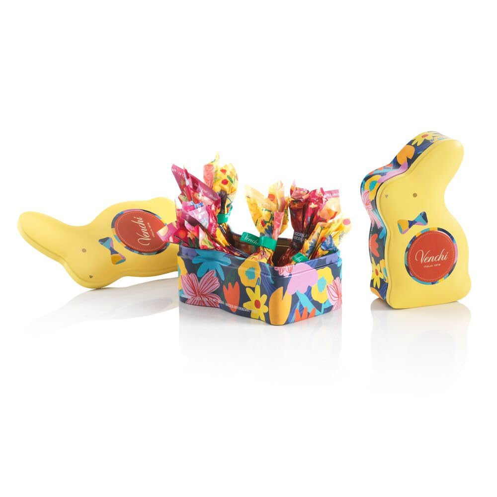 Salvadanaio di latta med ovetti di cioccolato 100 g