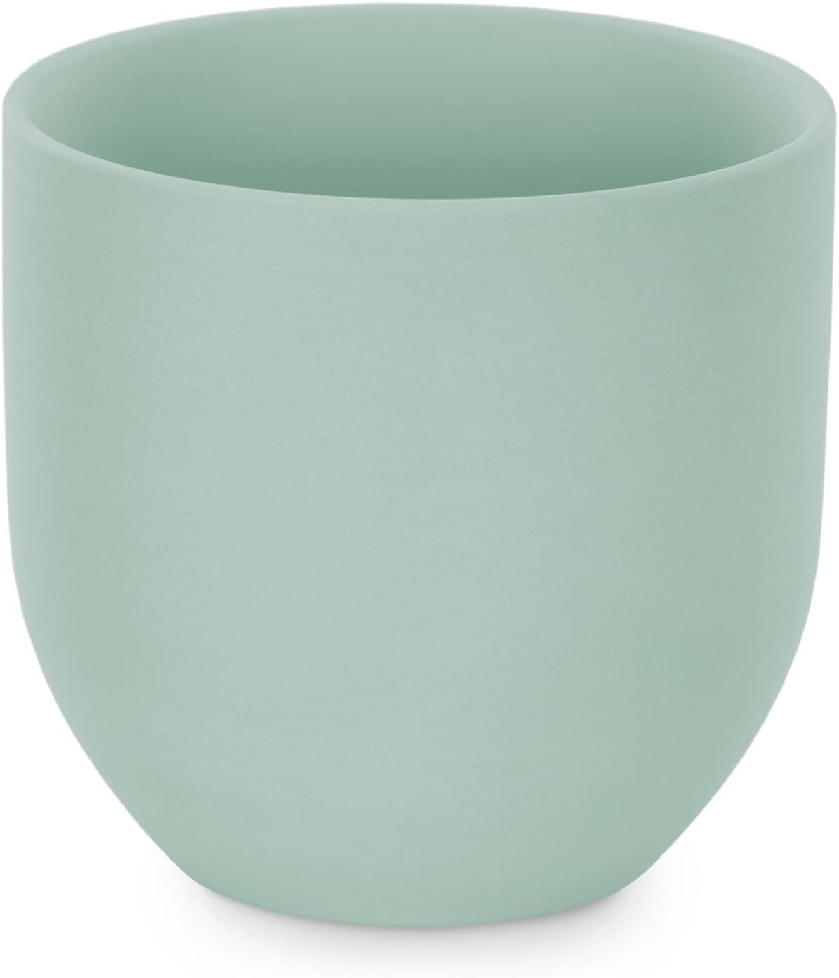 Ghiveci de flori ceramic AmeliaHome, ghiveci suspendat, decorativ Lokai verde mentă