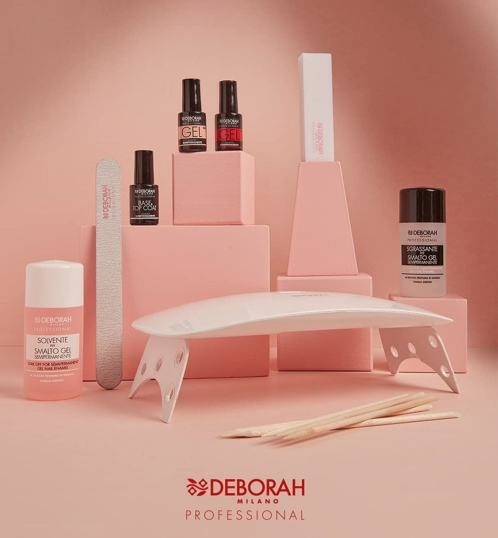 Milano Professional semi-permanent neglelak, nr. 21 Bourgogne, volumengivende effekt, langtidsholdbar, til intense og blanke negle, 4,5 ml