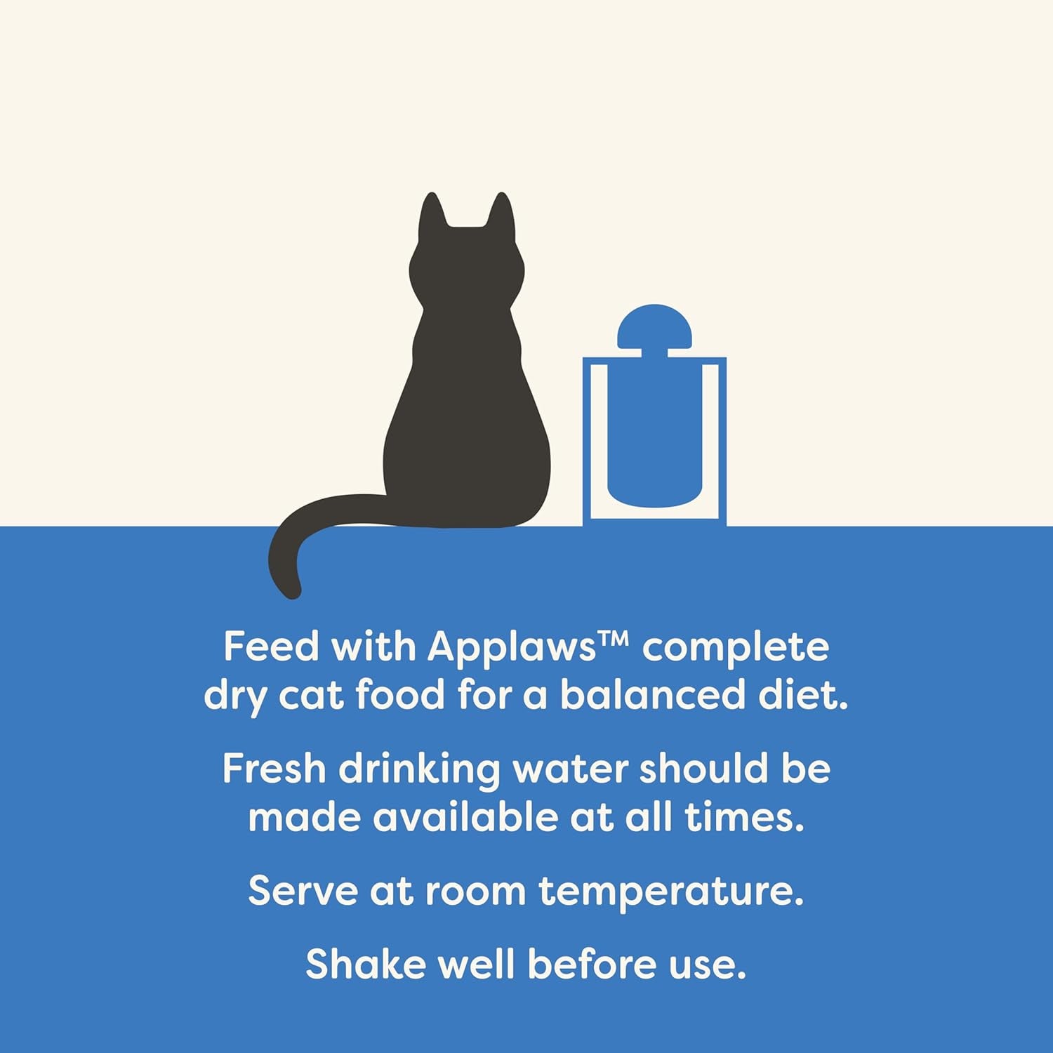 Applaws Hrană umedă 100% naturală pentru pisici – Supă de oase de pește cu ton, 12 pliculețe cu filtru x 85g