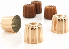 Bageforme, kobber, 17,5 x 6 x 6 cm, 3 stk. Bageforme og plader Naty Shop