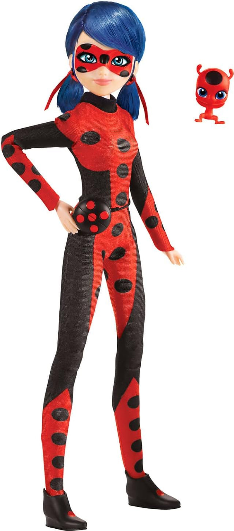 Bandai - Miraculous Ladybug - Dukke Marinette Farveskifte overraskelse - Miraculous Jointed Doll, 26 Cm + 3 overraskelser - Tilfældig model - P50390 Naty Shop Dolls Ladybug, tid til at blive dehumaniseret