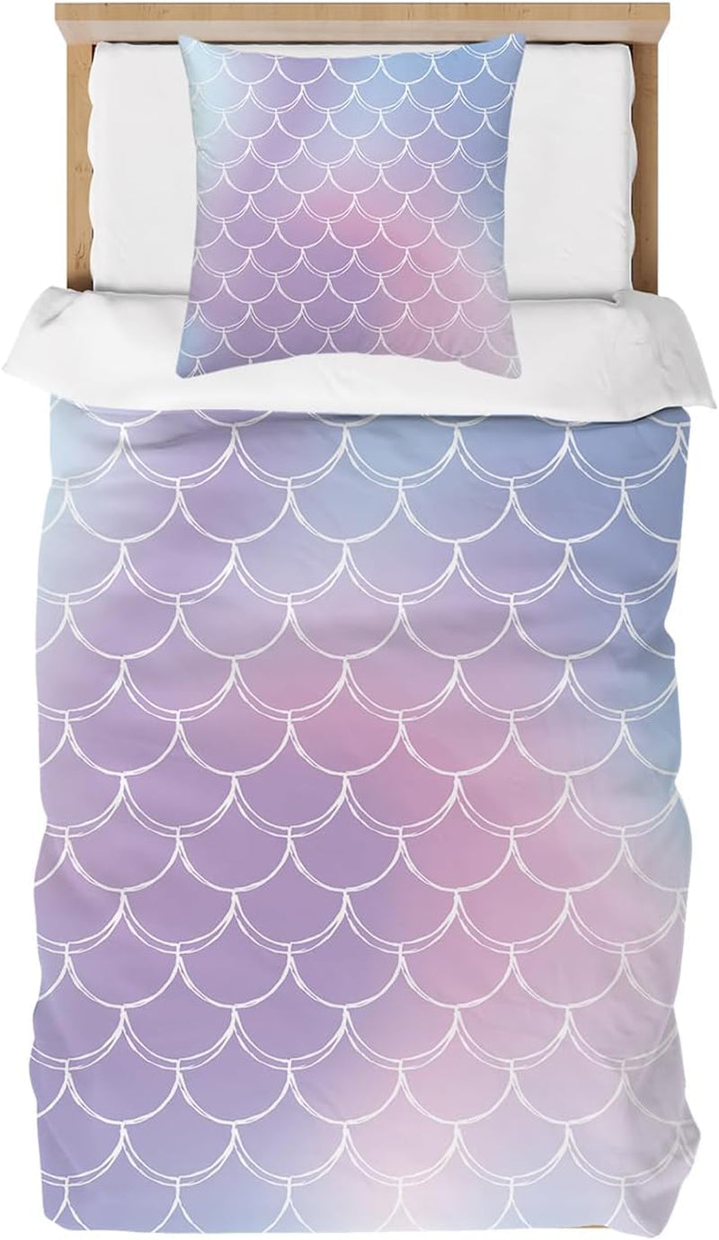 Børnesengetøj, Unicorn Soft, mikrofiber Sengetøj - børn Naty Shop Havfruevægt 135X200 Cm