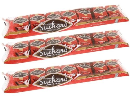 Suchard Rocher Au Lait X7 - Chokolade med mælk og nødder